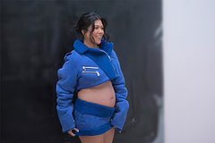 Кортни Кардашьян оконфузилась на фотосессии во время беременности