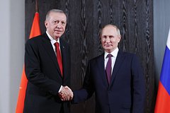 В Турции допустили возможность скорых переговоров Путина и Эрдогана