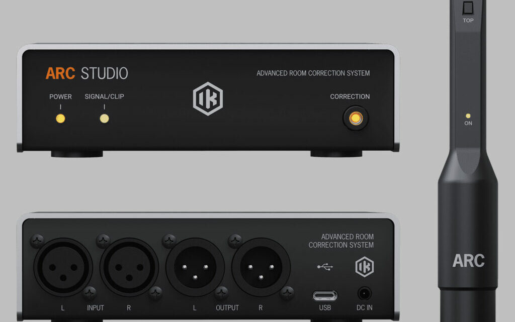 IK Multimedia выпустила ARC Studio — продвинутую систему коррекции звучания мониторов с промежуточным подключением — SAMESOUND